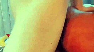 Monika Fox's curvy tits and pierced pussy wrecked in wild new year gangbang orgy