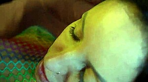 Rough boy trashes me hard- Vitoria Vonteese milf milk tits orgasm complete on red!