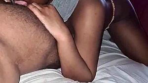 she spreads cheeks for slow teasing ass licking to intense orgasm