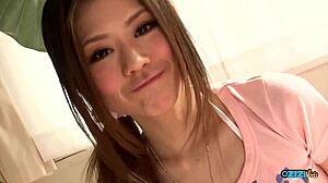 angel faced cutie with big clit and puffy nipples stuffs toys deep inside