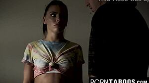 Hot chicks cross borders daring double penetration with guard and boyfriend taboo style