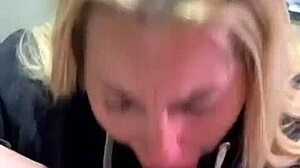 Bold slut begs for deepthroat cumshot flooding her latina mouth