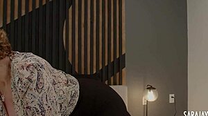 Sara Jay Moans Loudly While Pounding Dildo Deep in Wet Milf Pussy and Tits