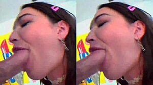 stupid sluts choke gag deepthroat in sloppy blowjob compilation