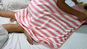 Indian jija pounds sister-in-law desi style in bedroom 🔥😏