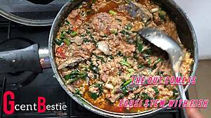 stepsister caught bending in kitchen leads to sunday morning pounding