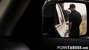 Hot chicks cross borders daring double penetration with guard and boyfriend taboo style