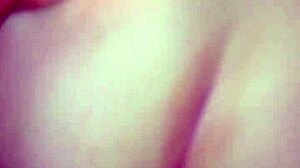 Blonde Amateur Couple's Big Ass Bent Over Pounded by Monster Cock Doggystyle Rough