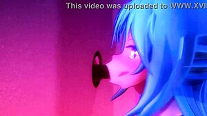 Hey aqua, ready to suck those gloryhole cocks?