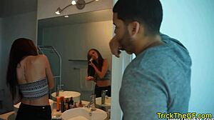 Real Petite Euro Tricked into Pussy Pounding