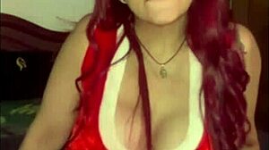 colombian granny aleja shakes big ass milf curves with juicy fan message tease