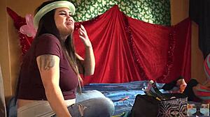 pregnant chinese lesbians pop chop suey balloons fetish?