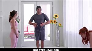 Freeuse stepdaughter Penelope Kay pounded!