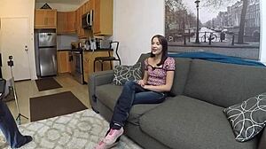 hey, gracie mayy's wild casting with deepthroat gagging chaos