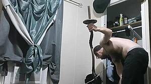 Hunghank69 Update 32 Close-Up Doggystyle Cum Covered Muscular Monster Cock Workout!