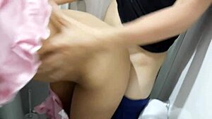 i catch stepsis brushing pussy with toothbrush then ram my cock in deep to cool her heat.