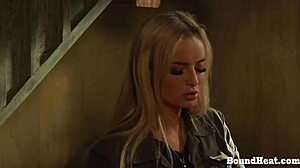 Big Ass Slave Fingered Over Knee