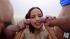 hey babe, my hubby brought work buddies over for me to fuck while he watches monster cocks 😈🍆🔥