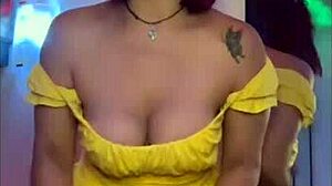 colombian granny aleja shakes big ass milf curves with juicy fan message tease