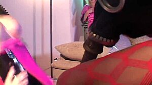 Missy Monroe Watches Kinky Latex Foursome Frenzy