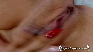 Beautiful Chubby Latina Enjoys Hotel Bedroom Ride to Ecstasy