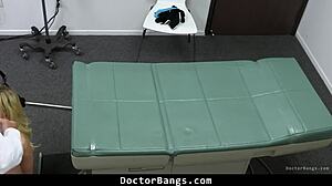 Doctor Bangs Petite Shy Nurse's Tight Pussy Doggystyle in Hospital Missionary Orgasm