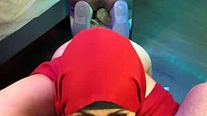 ever seen a niqab wife like mia suck cock and swallow cum in the mirror behind her?