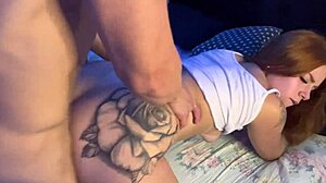 i let my friend's boyfriend fuck me doggy and cum on my ass