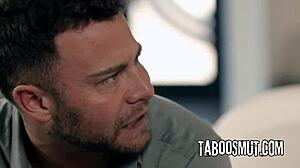 pervy stepdad pounds bully stepdaughter doggystyle deepthroat