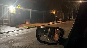 gave skinny teen ride then fucked her tight pussy deep in car pov monster cock