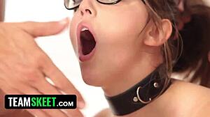 whoa, husband catches cheating wife and punishes her pussy 😈