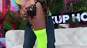 Brunette Hime Marie Throat Fucked Choked and Facialed Sloppy