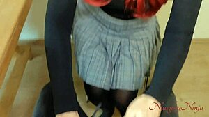 ex girlfriend begs for my hot baby seed creampie