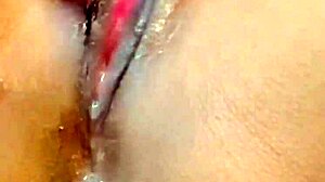 Safada latina plays with her wet pussy and natural tits till she cums hard