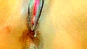 Safada latina plays with her wet pussy and natural tits till she cums hard