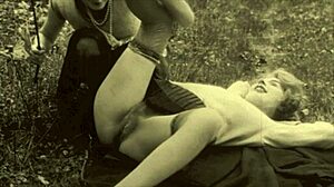 remember when vintage lesbians dove into hairy muffs with eager tongues?