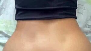 Best friend bounces hard on my cock until i creampie her tight shaved pussy