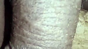 bigblackie shavin n jerkin my huge bbc til i bust hard