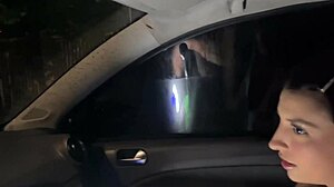 gave skinny teen ride then fucked her tight pussy deep in car pov monster cock