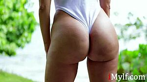 NAUGHTY HAVANA BLEU'S INTENSE WORKOUT FETISH WITH COUGAR MILF