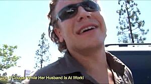 i just met this milf and she's letting me finger her tight asshole already