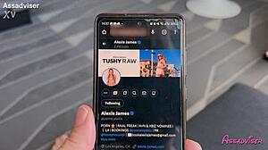 yo check out alexis james taking full hardcore anal with creampie and ass to mouth