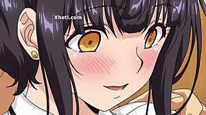 hentai babe moans in wild anal creampie pounding frenzy