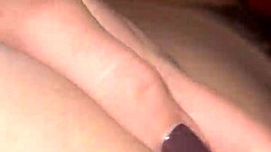 i tease my hairy pussy with fingers until i cum hard solo pov fun