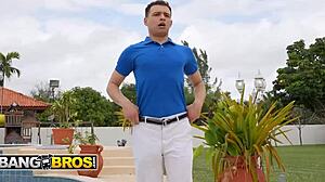 Pool Boy Johnny's Naughty Quickie With Sexy Ex-Wife Karen