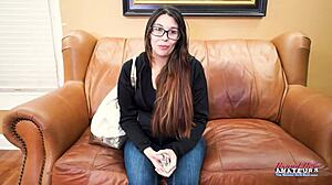 Cute Curvy Milf Fiona Ryder Fingers Wet Pussy Before Hard Doggystyle Banging