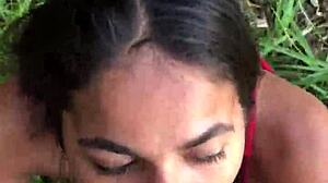 called him over fucked wildly in the wild bush