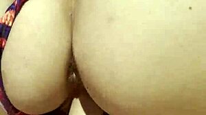 we fuck hard by the pool and blast cumshots on her tits