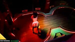 coworker dances topless then i suck her tight pussy?