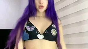 masturbation challenge with tiktoker turns intense